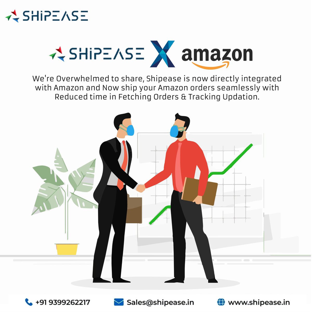 Shipease_IN's tweet photo. We are happy to announce that now your trust on amazon meets with the satisfactory shipping services from shipease ✨📣

#logisticmanagement #container #cargoshipping  #automation #multiplechannel #widereach #affordable #courierservice #carrier #ecommerce   #agggregator #shipese https://t.co/kzY0brO9om