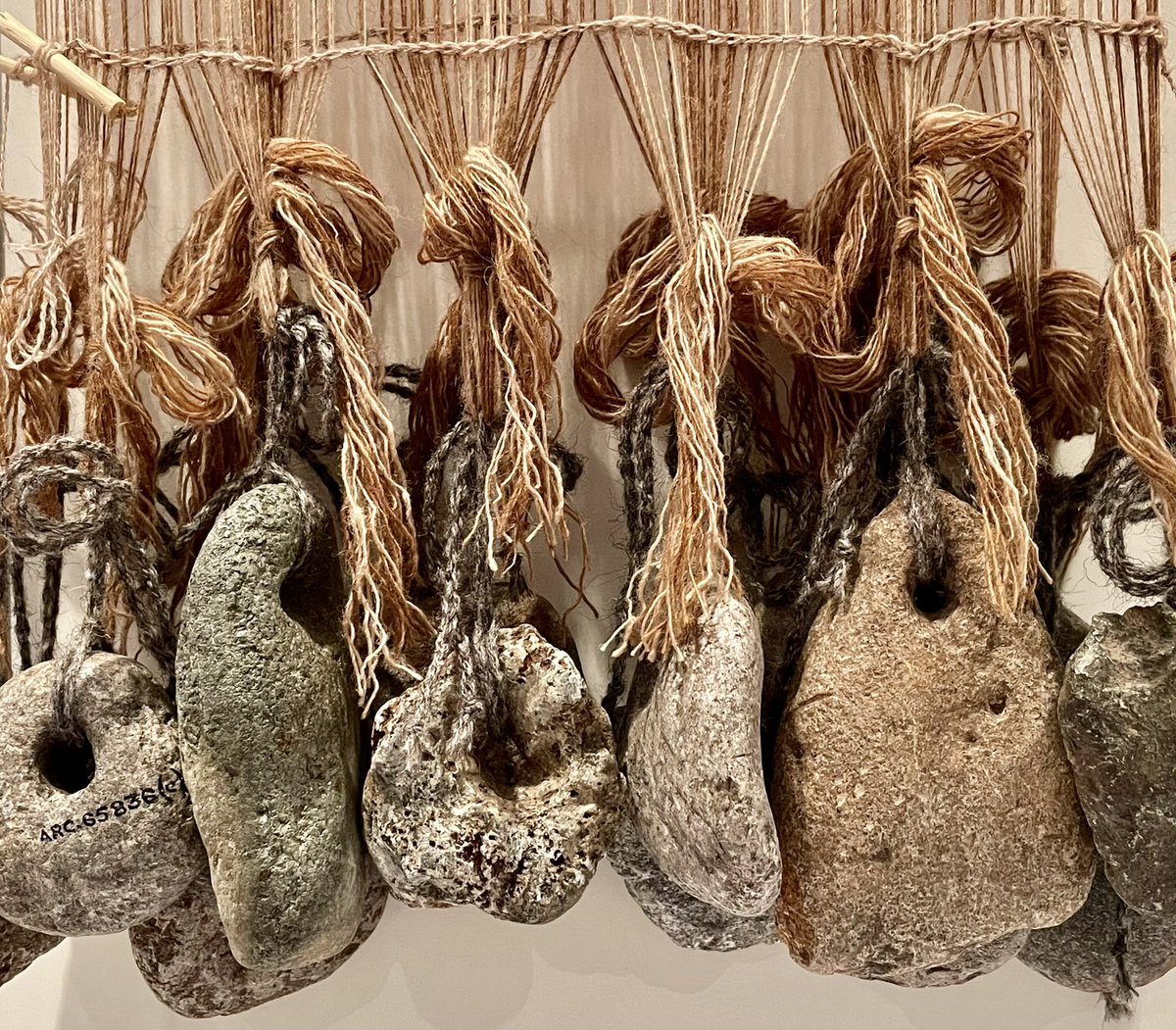 KPW1453's tweet photo. A collection of loom weights from various parts of Shetland. The weights date to Shetland’s Viking Age, and are now part of the collections @ShetlandMandA #FindsFriday https://t.co/gJDj76Rzyt