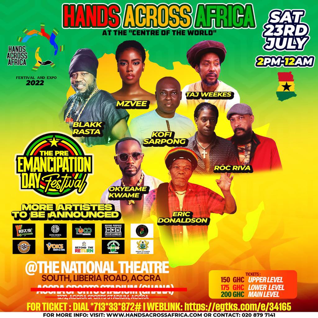 Elorm Beenie (@elormbeenie) on Twitter photo Join the Big Conversation this morning on <a href="/AsaaseRadio995/">Asaase 99.5</a> ๐ป as Eric Donaldson and H.E <a href="/TajWeekes/">Taj Weekes</a> sit with the #AsaaseBreakfastShow Crew to talk about #HandsAcrossAfrica Charity Concert. You canโt miss this for anything! Join the Big Conversation this morning on <a href="/AsaaseRadio995/">Asaase 99.5</a> ๐ป as Eric Donaldson and H.E <a href="/TajWeekes/">Taj Weekes</a> sit with the #AsaaseBreakfastShow Crew to talk about #HandsAcrossAfrica Charity Concert. You canโt miss this for anything!