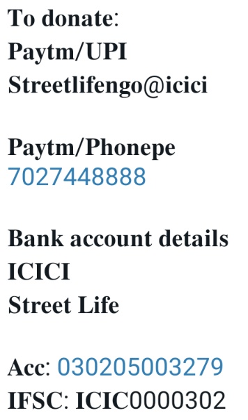StreetLifeCause's tweet photo. Street Life is working towards rescuing and treating abandoned dogs. Help us to run smooth and upgrade. You can donate if not volunteer directly!
@TheJohnAbraham @pfaindia @fourpawsint @love4straydogs 
@Hope4speechless @AnimalSonipat 
#DogLover #DonateOrShare #RescueDogs https://t.co/nu5WpqOAdg
