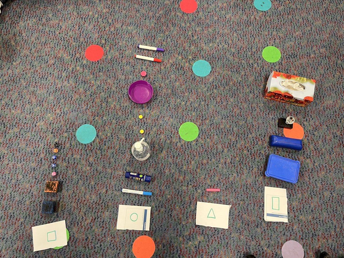 I love being able to integrate maths strands to allow students to see the bigger picture and make connections. KC were able to identify 2D shapes on 3D objects and sort using a simple data display.