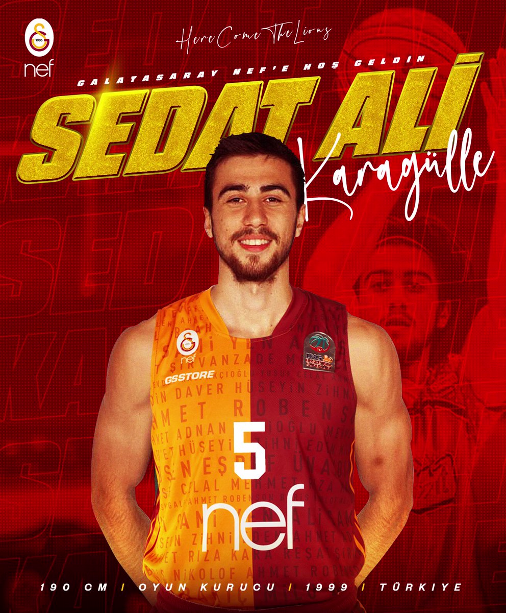 Sinop'lu sporcumuz Sedat Ali KARAGÜLLE Galatasaray'a transfer oldu, tebrik eder, başarılar dileriz👏

<a href="/taskk_1980/">Türkiye Amatör Spor Kulüpleri Konfederasyonu🇹🇷</a>
<a href="/nderserdarztrk/">Önder Serdar Öztürk</a>
<a href="/ayhanoshan/">Ayhan ÖZHAN</a>
<a href="/kenanaral/">Kenan Aral</a>