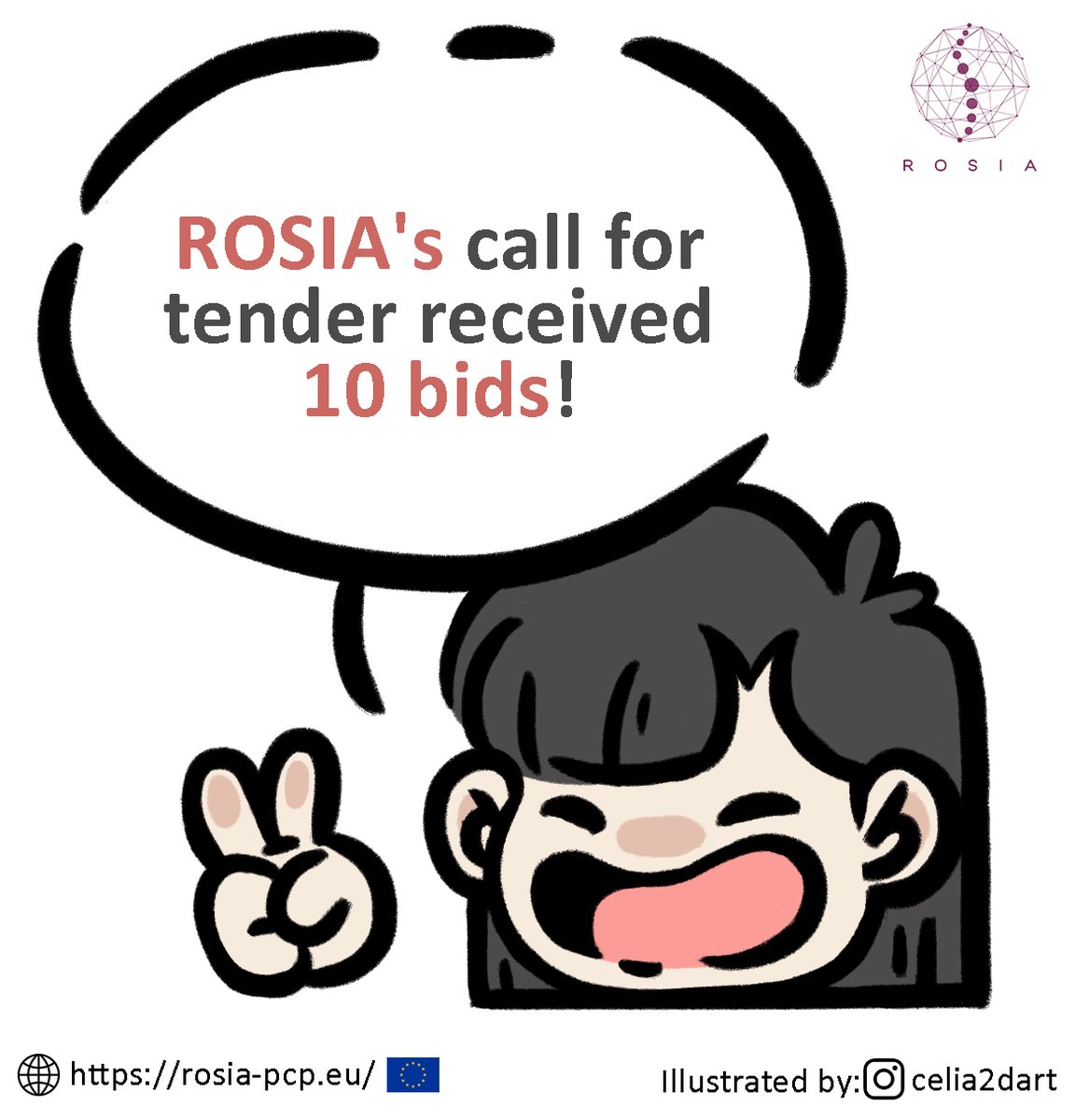 ROSIA closes its tender with 10 competitive bids received!! 🍾🍾👾🚀

Read all about it here: bit.ly/3oiZTBk

The list of awardees will be published 29 September.
Watch this space!

#VBH #openplatform
<a href="/iexp_paciente/">IEXP</a> <a href="/IFICInfo/">IFIC Updates</a> <a href="/eHealth_EU/">eHealth_EU</a> <a href="/IPNunes/">IPN</a>
<a href="/DeadpoolNET/">Claus F. Nielsen</a>