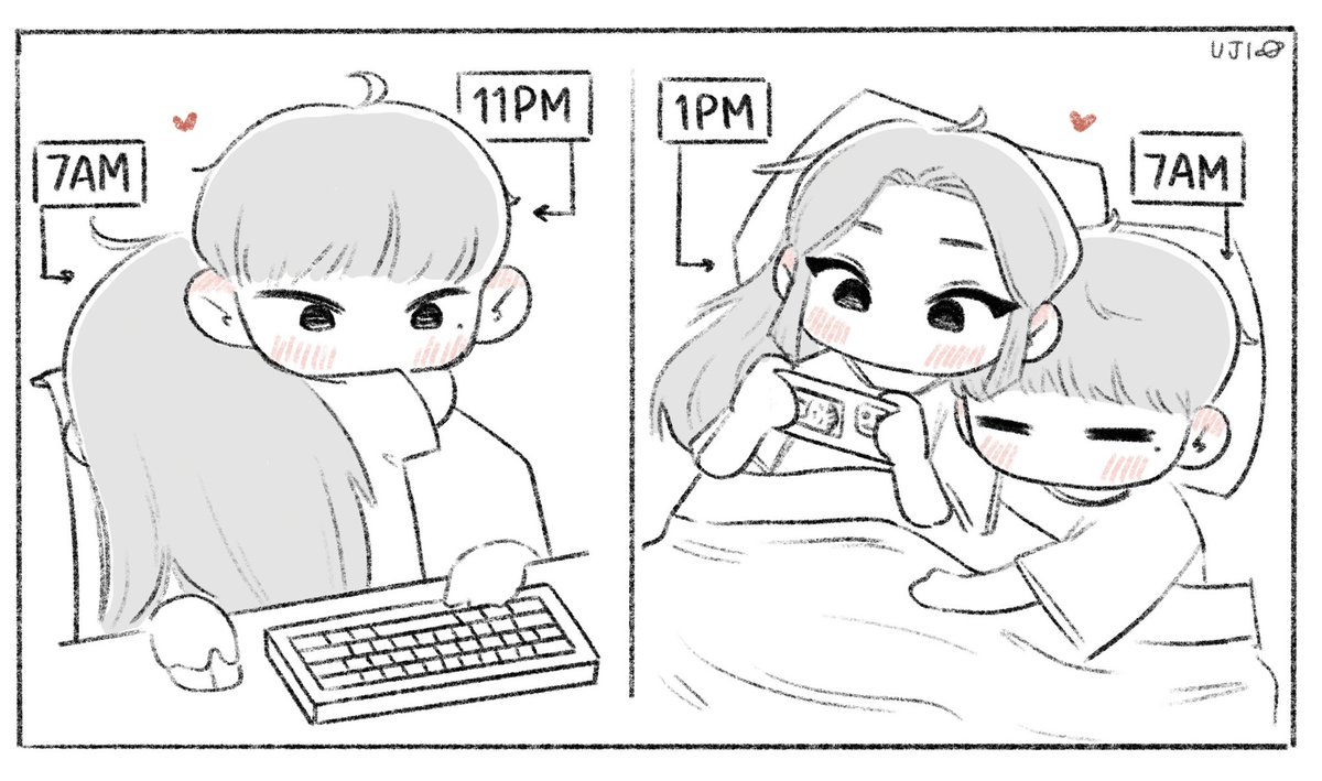 long distance timezones 🥺