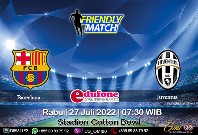 daftarsbobet1's tweet photo. Barcelona Vs Juventus 27 Juli 2022
Skor : 2 : 0
Handicap : -
Over/Under : -
1X2: Draw
Time: 07:30 WIB 
Stadion: Cotton Bowl
#daftarSBOBET ⮕ https://t.co/PCpxy7SGE8
#Prediksibola ⮕ https://t.co/J3v5GxMbSi
#Barcelona #Juventus #Friendlies https://t.co/93E2Hqubqy