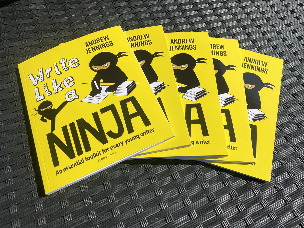 🙏🥳FRIDAY COMPETITION🥳🙏
Win your own Write Like a Ninja 🥷 book! Just Like, Retweet and Tag 🏷 winner announced at 9pm! Three winners so far this week 👌 #competition #giveaway #teaching #learning #book #writing #ninja #primary <a href="/BloomsburyEd/">Bloomsbury Education</a> Final day!