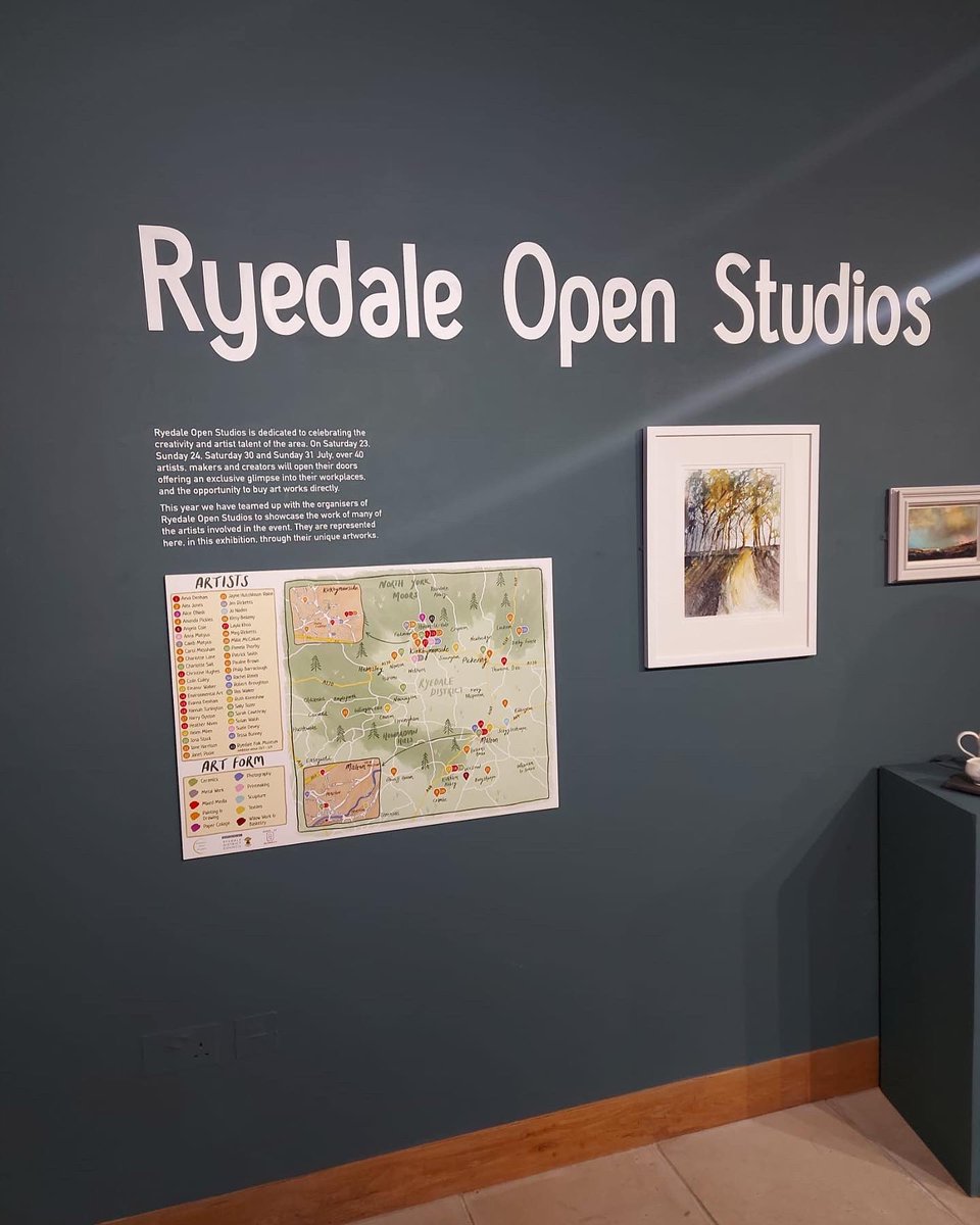 RyeOpenStudios's tweet photo. Great Night last night at the artist get together of the Ryedale Folk Museum pre show! 
Ryedale Folk Museum (RFM) and Ryedale Open Studios (ROS) are pleased to announce that all ROS exhibiting artists will have the opportunity to take part in an exhibition in RFM’s art gallery. https://t.co/iTJvgTRQwC