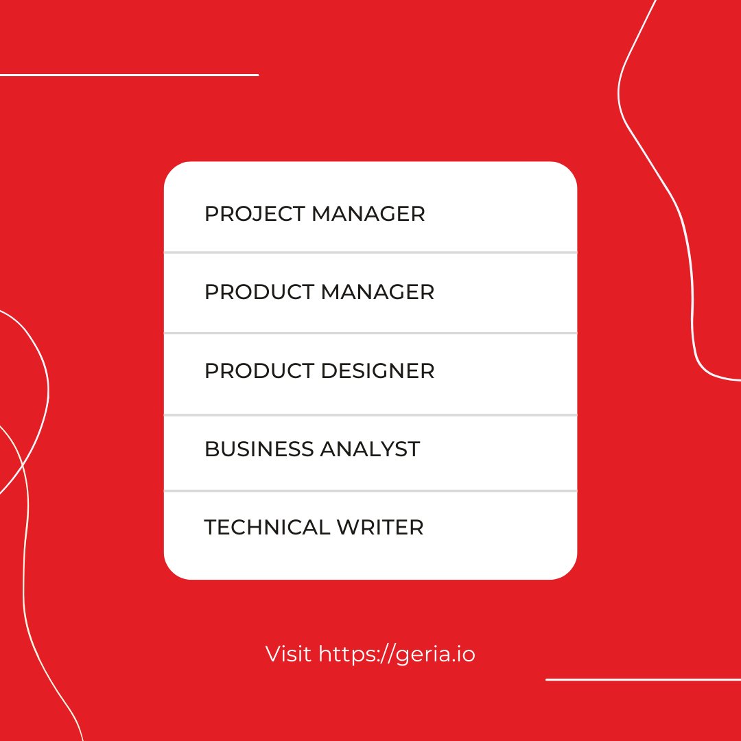 geria_io's tweet image. It's not necessary to have coding skills or be technical to work in the tech industry. See five tech jobs in high demand that do not require any coding knowledge.
We would love to hear about any other non-coding tech jobs you know of.
#techjobs #noncodingjobs  #jobsintech #tech