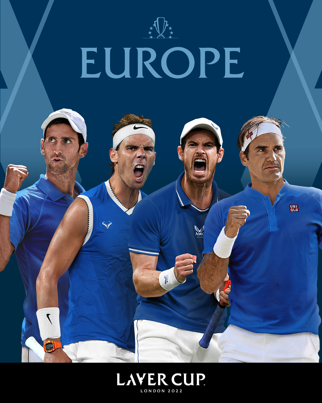 Laver Cup on Twitter "The Big 4 are in for London. Djokovic will join