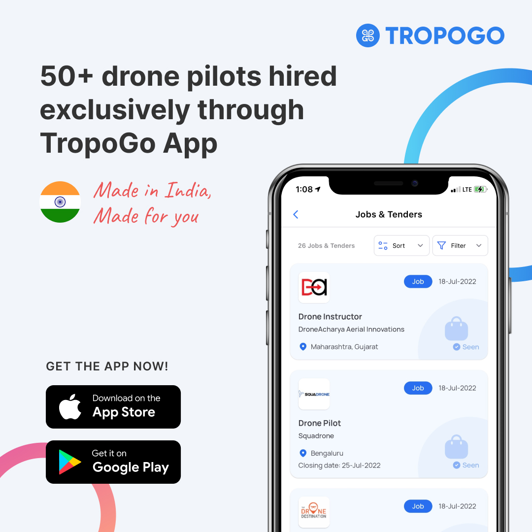 Drones &amp; Jobs: A Glimpse at the Growth
#dronebadlezindagi #drones #uav #dronesindia 
<a href="/MoCA_GoI/">MoCA_GoI</a> <a href="/JM_Scindia/">Jyotiraditya M. Scindia</a>