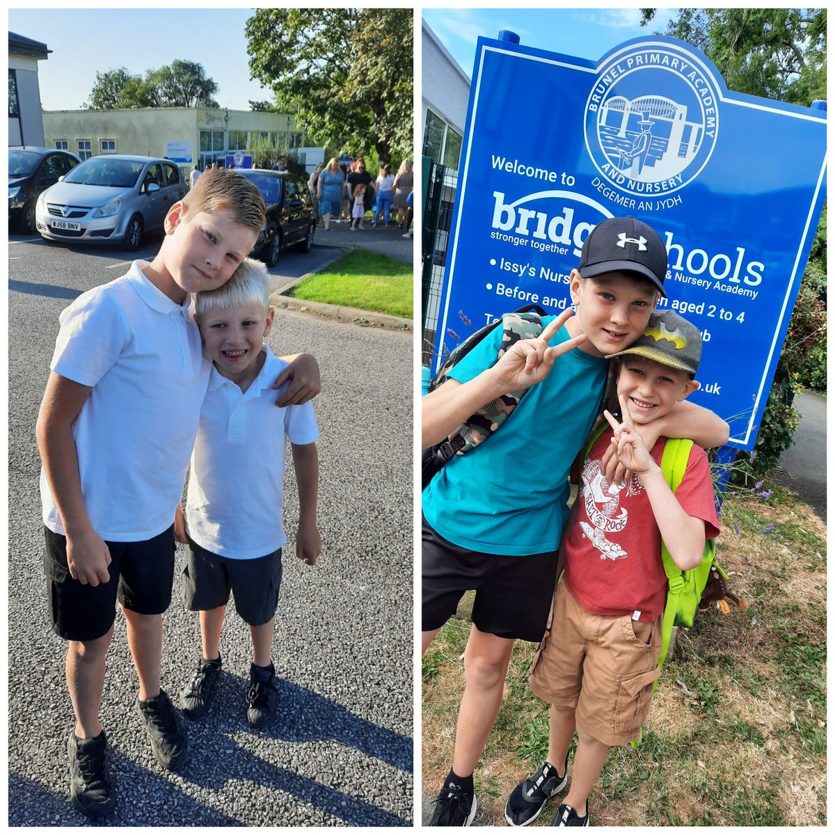What a difference a year makes 💙💙