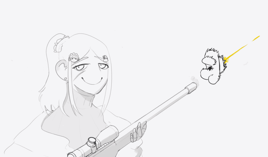 FrauF17's tweet photo. Terrible, pero ya tenia que morirse el sus 🫡

#art #drawing #OC https://t.co/XJPIhSpKiq