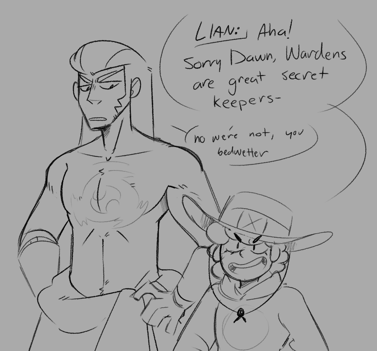 DoobleBugs's tweet photo. I really expected Ingo to be my favorite - and he absolutely is.
Gaeric and Lian are very close seconds tho https://t.co/zOLWusTfgc