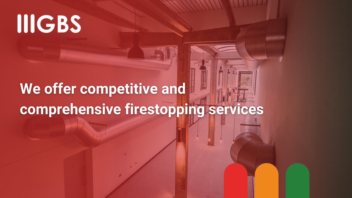 GBS has over a decade of experience &amp; offer competitive &amp; comprehensive firestopping services. 

We ensure that we're with our clients every step of the way - giving a personalised experience every time without fail. 

See what we have to offer 👇

💻 gbscontracts.co.uk
