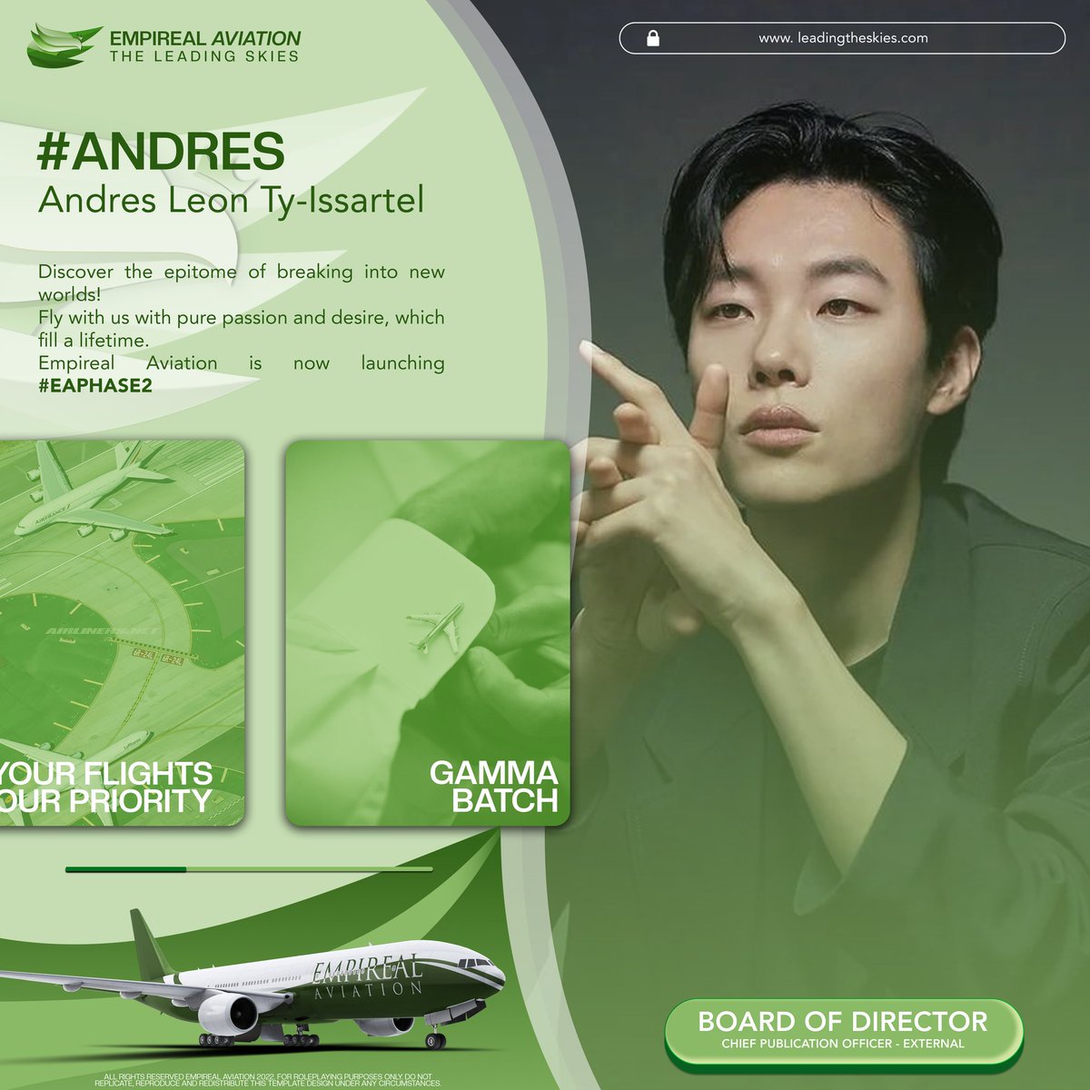 LACROIX, Andres Leon T. tweet media