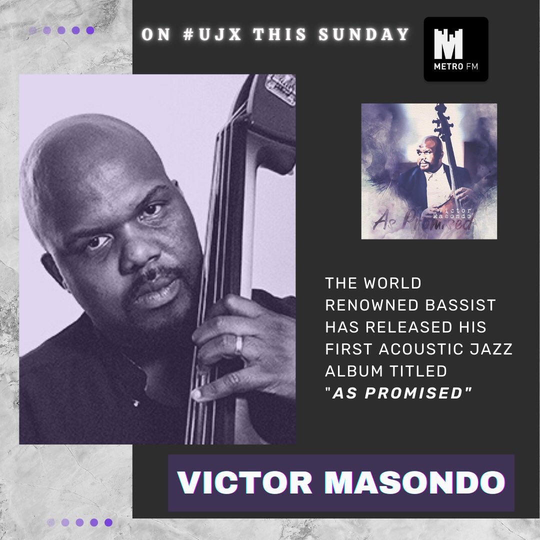 nothembaujx's tweet image. On #UJX this Sunday @nyambose introduces us to his album #AsPromised 🎸on @METROFMSA