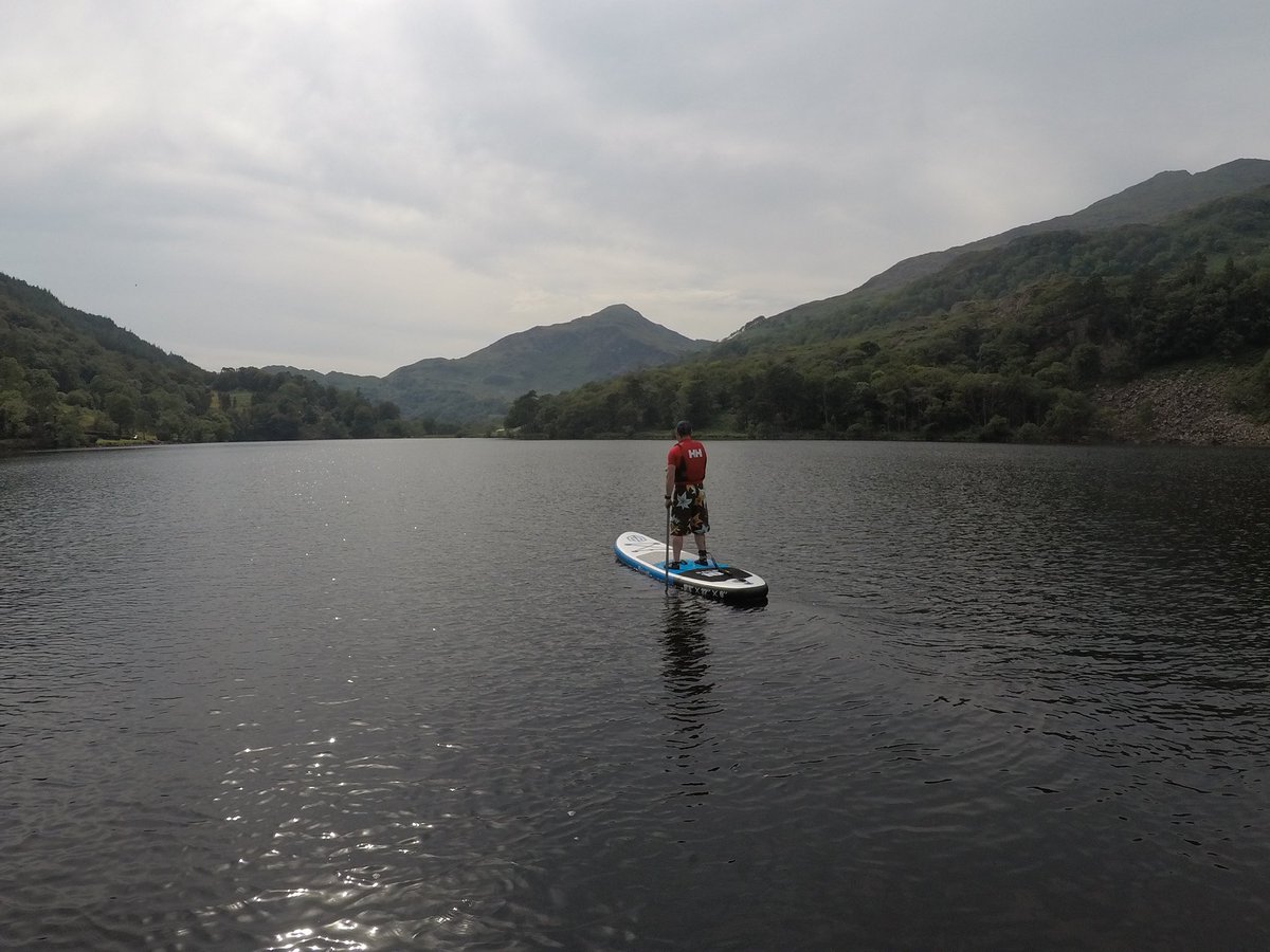 VaughanBudd's tweet photo. Finally bought an inflatable SUP and wish I’d done it sooner. So much fun!! Great little trip to Llyn Gwynant. @Goosehillsup 

#llyngwynant #sup #paddleboarding #paddleboard #standuppaddleboarding #standuppaddleboard #supuk #paddleboardingadventures #goosehillsup #summerholidays https://t.co/c3l8gpF1EE