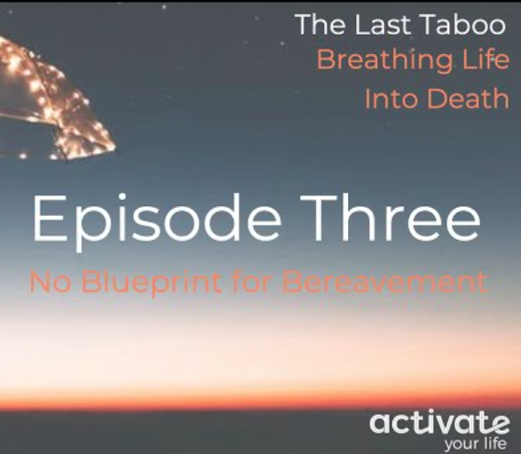Activateyrlife's tweet photo. The third part of The Last Taboo series is live on YouTube. In this episode called No Blueprint for Bereavement, Rachel talks to Fiona Castle and Sheila Morgan. 
#thelasttaboo #bereavementandloss #bereavement #breathinglifeintodeath

https://t.co/2s74VvoMSx https://t.co/qjfeyqZ6f2
