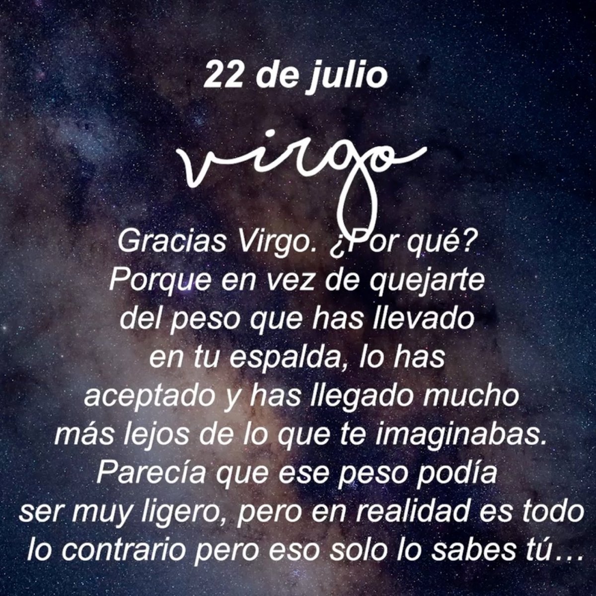 virgo_hn's tweet photo. El horóscopo diario del 22 de julio para #Virgo ♍️🔮✨

#horoscoponegro #horoscopodiario #horoscopo https://t.co/kfHYJbzKQq