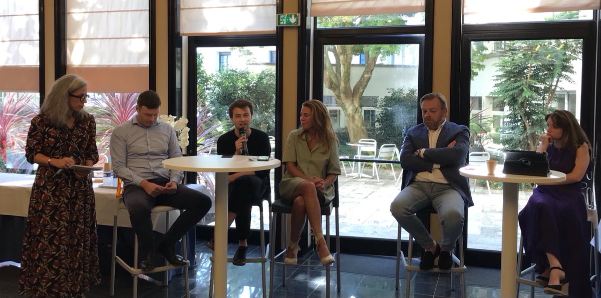 tech_quimper_co's tweet photo. Matinale Kerneko à @VilledeQuimper avec l’intervention des entreprises #Appi #UYD #Fluidinov #Ufast et #GuyotEnvirronement sur #attractivité de la Cornouaille https://t.co/3DIuVC71AZ
