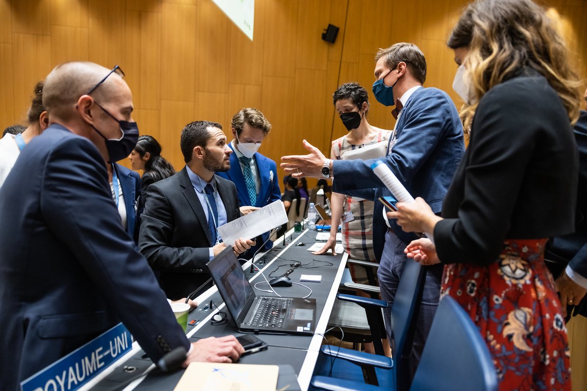 WIPO's tweet photo. As the WIPO Assemblies 2022 come to an end, let’s take a look👀 behind the scenes: https://t.co/TSBY9Ld7PA

#wipoGA https://t.co/9kDAs8ujHj