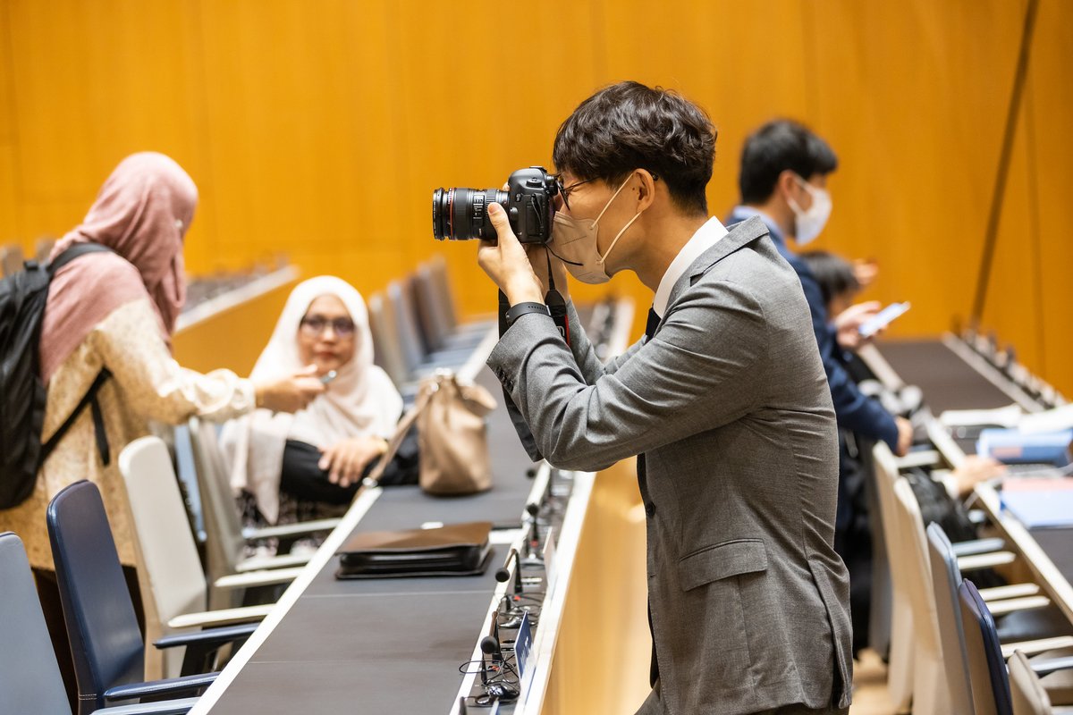 WIPO's tweet photo. As the WIPO Assemblies 2022 come to an end, let’s take a look👀 behind the scenes: https://t.co/TSBY9Ld7PA

#wipoGA https://t.co/9kDAs8ujHj