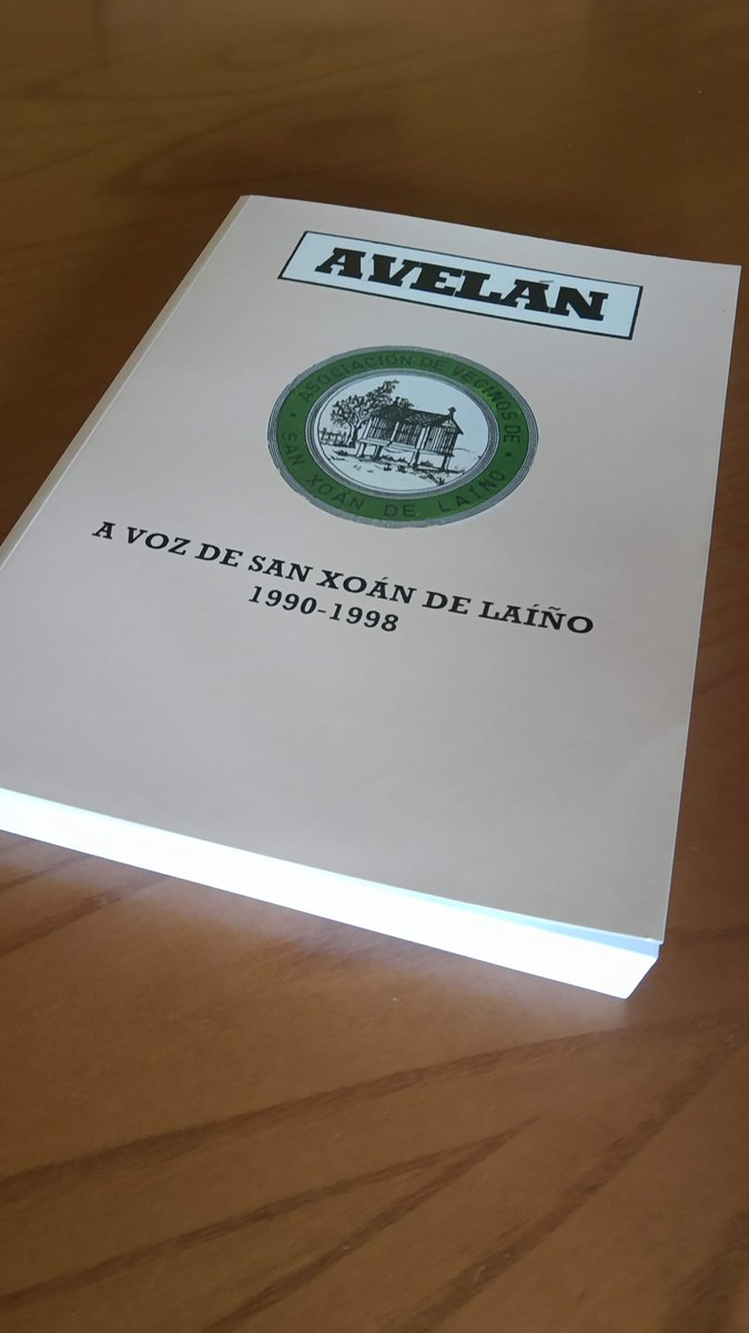 Conc_deDodro's tweet photo. O próximo sábado 30 de xullo ás 12h no Local Social do Montiño en Imo preséntase o libro "𝐀𝐕𝐄𝐋Á𝐍. 𝐀 𝐯𝐨𝐳 𝐝𝐞 𝐒𝐚𝐧 𝐗𝐨á𝐧 𝐝𝐞 𝐋𝐚íñ𝐨"
#concellodedodro
#avelán https://t.co/5KR53oW6p8