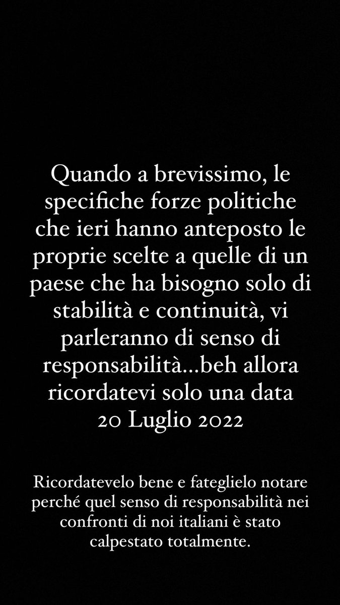 Non dimenticatelo….