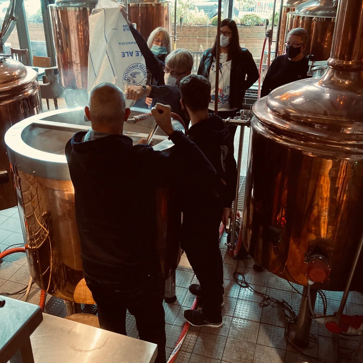 Fancy a go at making your own beer? Then why not book on to one of our brewery experience days!🍺
You will make beer with our brewers, drink lots and lots of beer, we will even feed you breakfast and lunch and to top the day off you will take home a mini keg (which is 9 pints!)