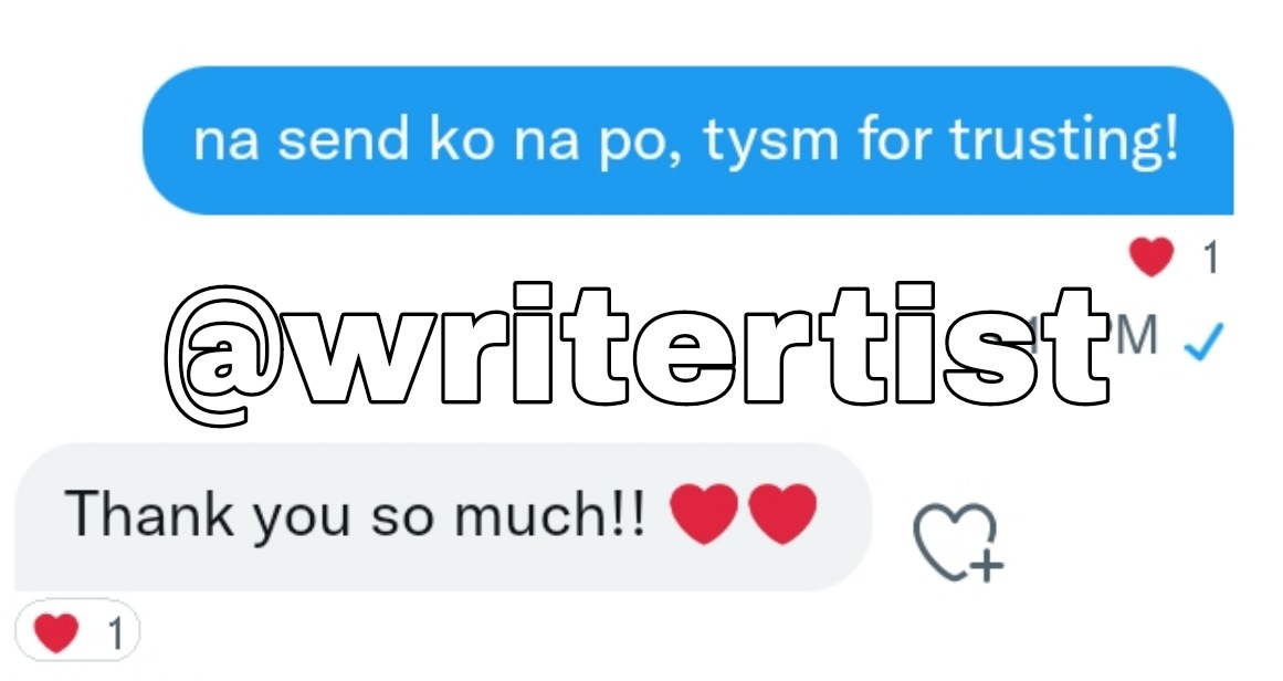 Thank you for trusting po ulit💖💫
#writertistproof