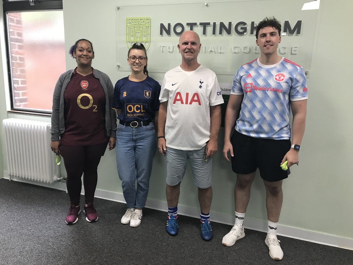 NottmTutorial's tweet image. Well done to everyone who took part in yesterday's friendly football match against CRSIP! What a great day had by all. 
All monies raised will go to Mencap charity⚽️