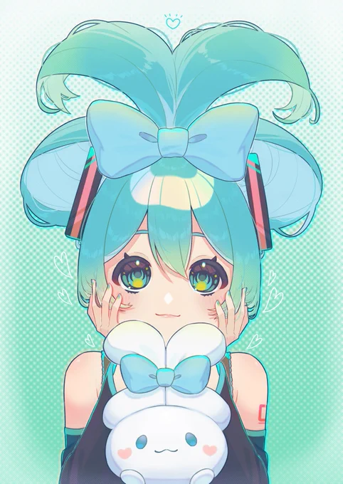 シナモンミクちゃん#初音ミク 