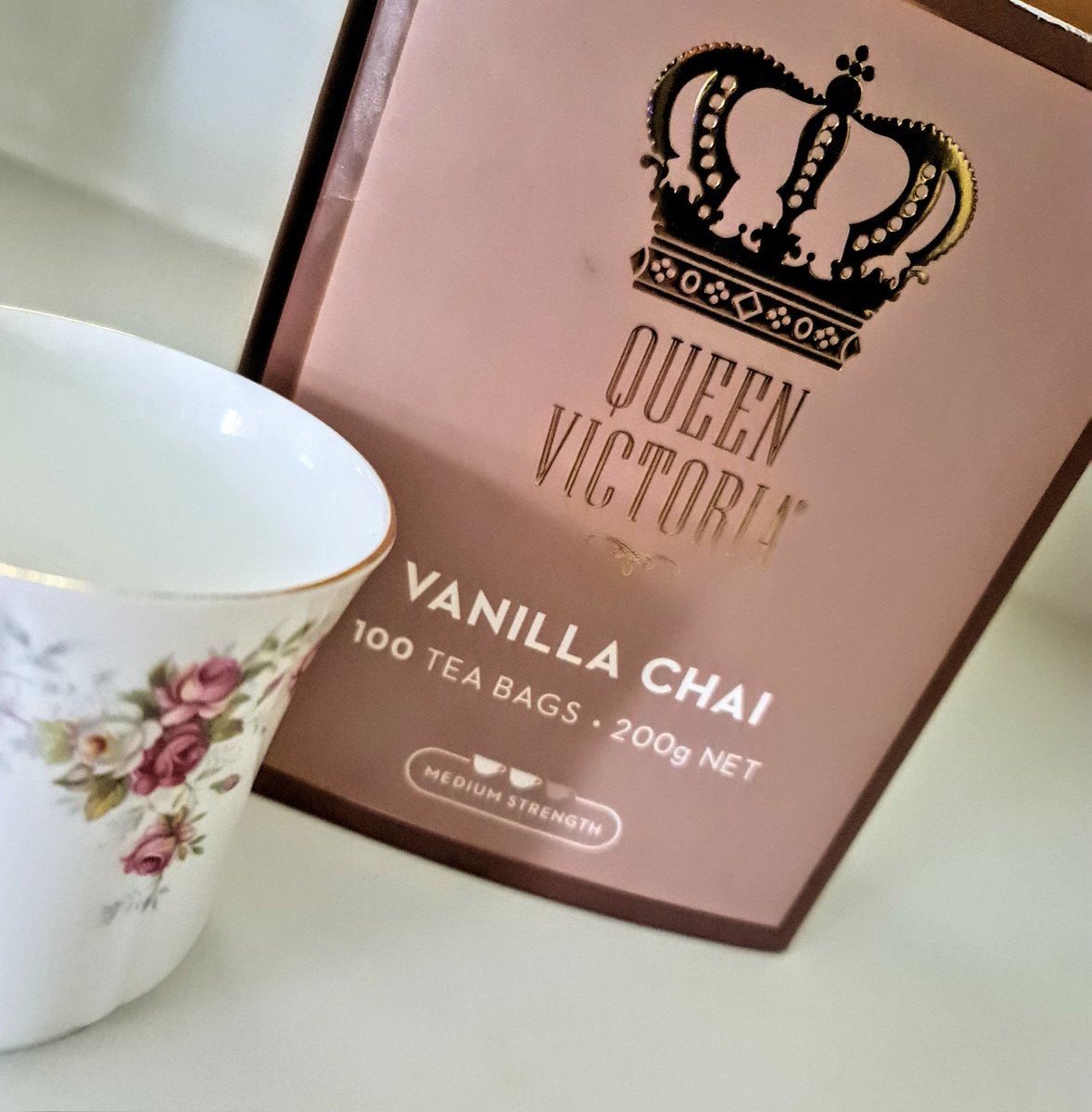 Comfort tea 🍵 😌 #vanillachai #chai #chaitea