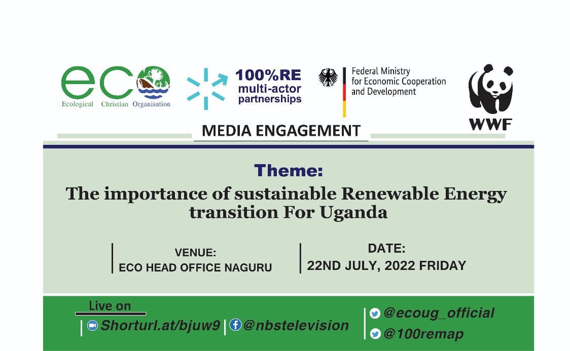 How do we ensure the different transport mechanisms should be maintained in this renewable energy transition?
<a href="/EcoUg_Official/">ECOLOGICAL CHRISTIAN ORGANISATION(ECO)</a> 
#ECOUganda #ECOUpdates