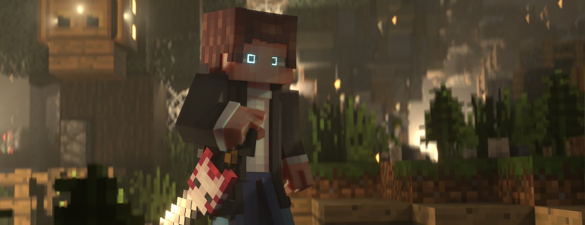 KonbStudio's tweet image. Some prew of my new animation ! 🔥 @genju_____  #animation #Minecraft