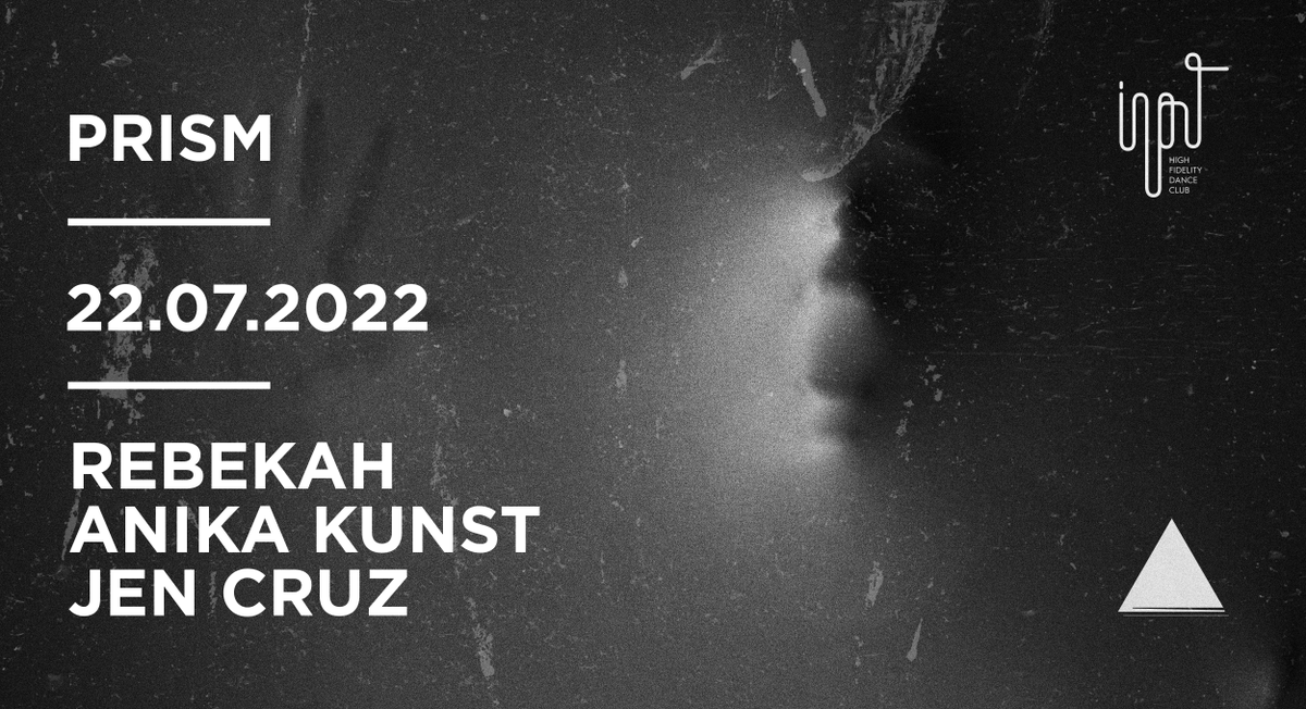 inputdanceclub's tweet photo. PRISM round 2 tonight with iconic industrial queen @djRebekah ▲ with @AnikaKunst and #JenCruz 🔥
Tickets here 👉🏼 https://t.co/rrjqHW1zHD
#technobcn #input https://t.co/Eugv6JMO5t