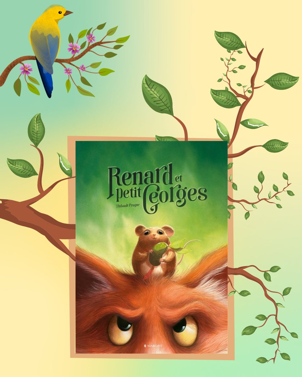 Renard et Petit Georges  🦊 🐁
⁠
Un renard, un mulot et un haricot se retrouvent piégés dans un trou, au milieu des bois.

⁠#EditionsMargot#Album#bibliothecaire⁠#booktube#bibliothecairejeunesse⁠