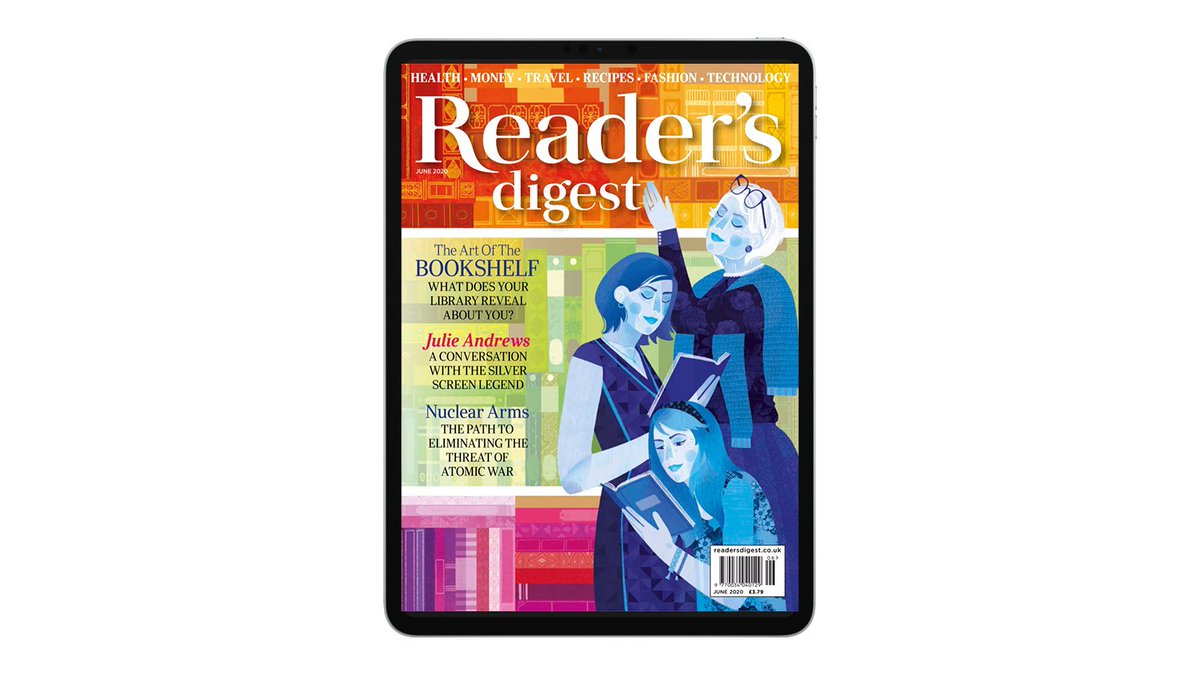 Put your hands together for this week's #CoverOfTheWeek, the June 2020 issue of <a href="/readersdigestUK/">Reader’s Digest</a> 👏

📝 : <a href="/LottieFyfe/">Lottie Fyfe</a> explores what a bookshelf says about its owner. 

🎨 : <a href="/LaurenRebbeck/">Lauren Rebbeck</a>. 

Read the issue: exacted.me/ReadersDigest2…