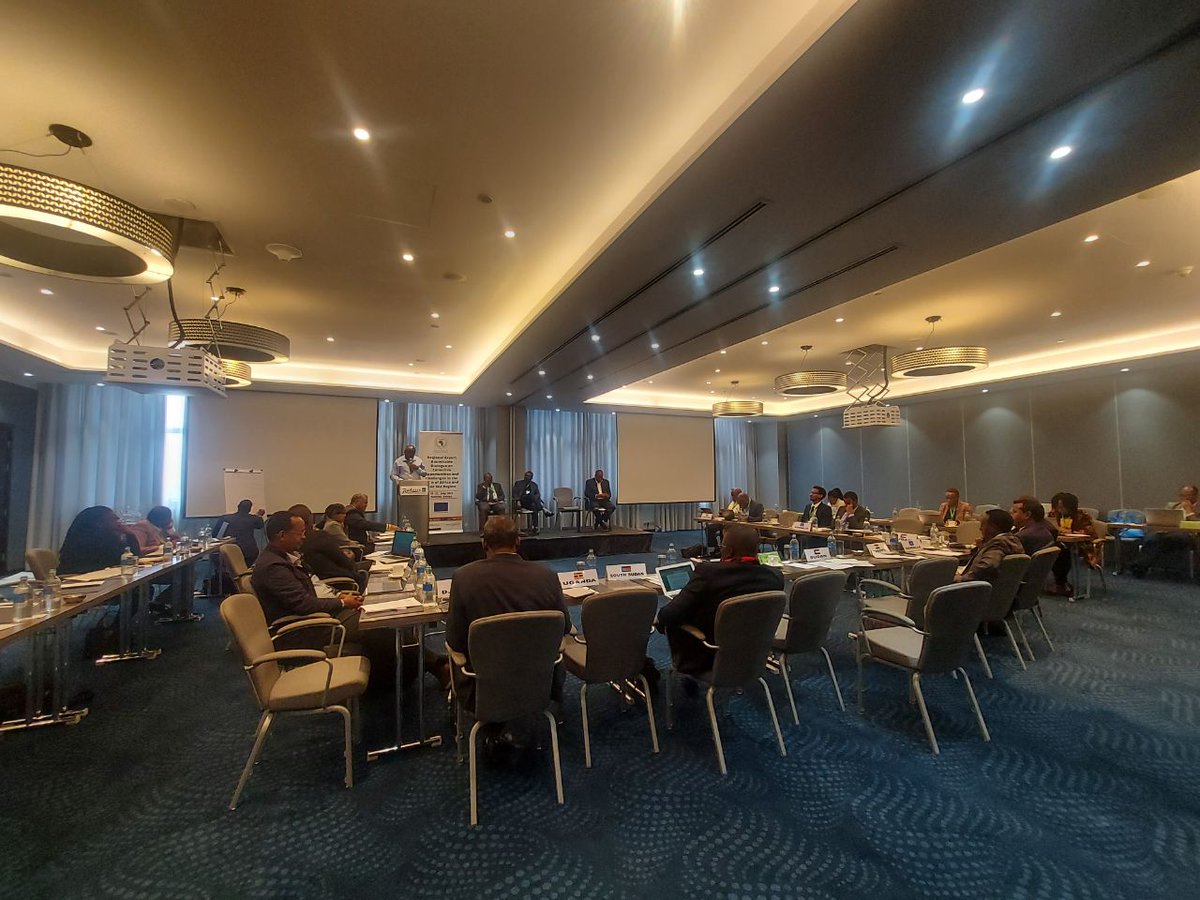 Day 3's Session 1 of z IGAD Experts Roundtable Dialogue is discussing the Horn &amp; z Red Sea from z standpoint of maritime and terrestrial ecological matters <a href="/DrWorkneh/">Dr Workneh Gebeyehu</a> <a href="/AmbGuyo/">Amb. Mohamed Ali Guyo, PhD</a> <a href="/igadsecretariat/">IGAD Secretariat</a> <a href="/HelenTesfaye_/">Helen Tesfaye</a> <a href="/EU_Partnerships/">EU International Partnerships 🇪🇺</a> @nuurist #EU_RedSea_programme