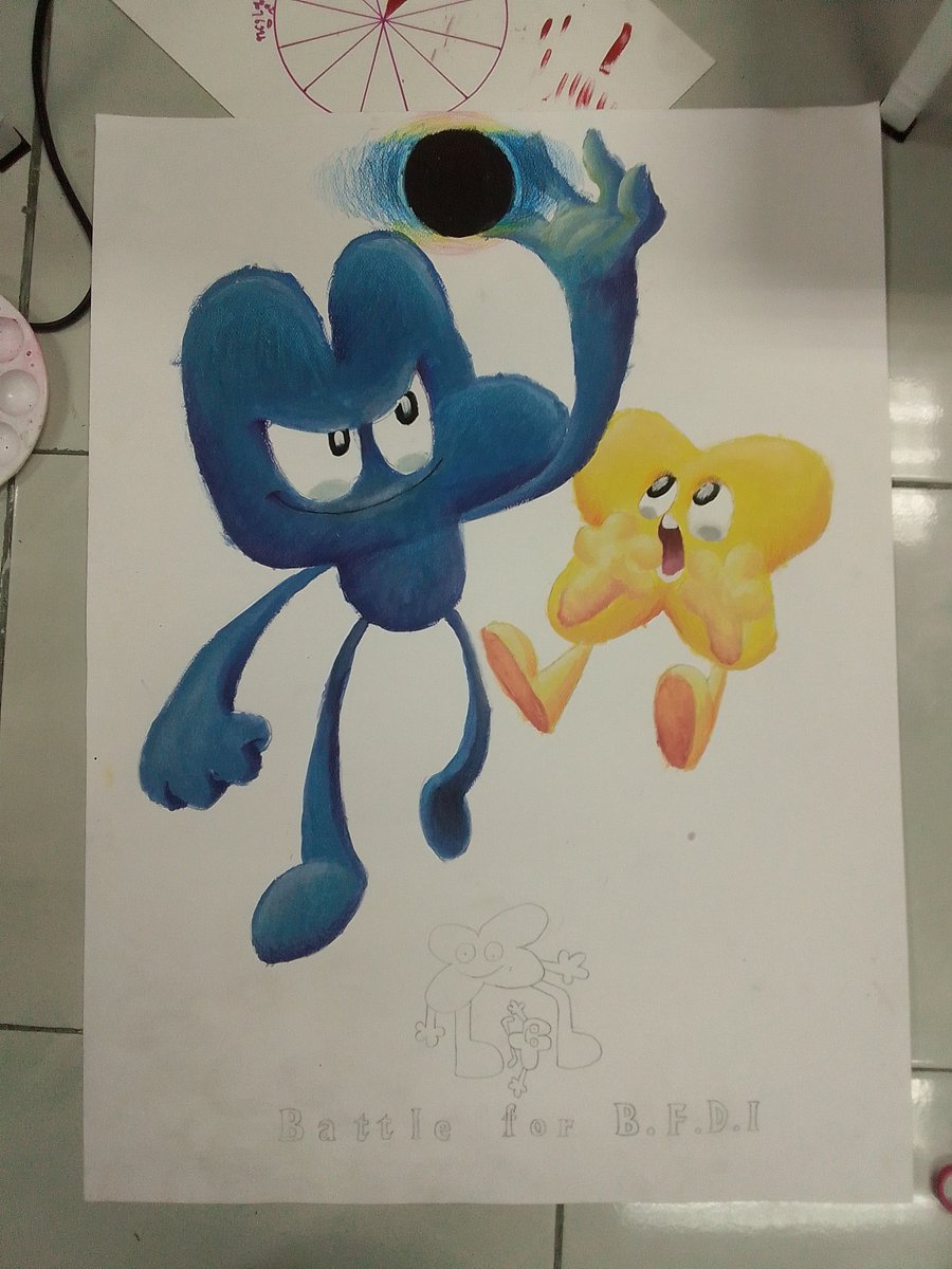 FirstCat_alien's tweet image. This is my work in school #BFB