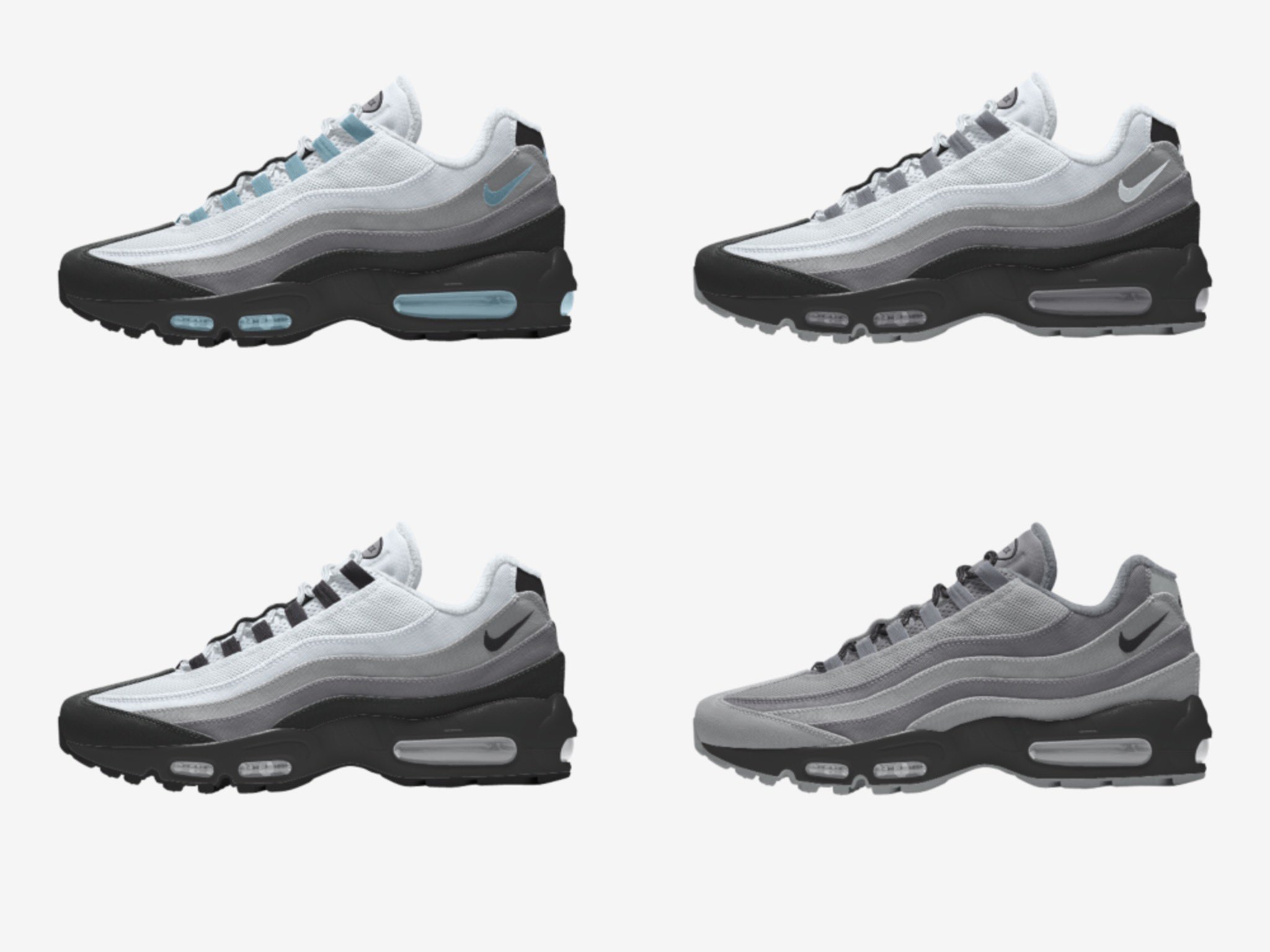 Rigouts. on Twitter: "🔥New colours have been added to Nike Max 95 By You” Men https://t.co/3naAEZSxNf Women ✓ Price £199.95 - All UK sizes 5.5-14 stock + FREE