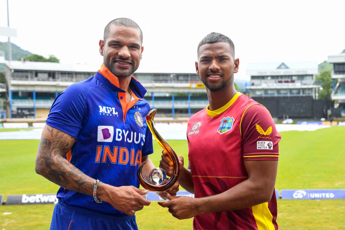 ICC's tweet photo. Who is going to win this shiny trophy? 🏆

Series preview 👉 https://t.co/IDi1nkJz1P

Watch the #WIvIND ODI series live and FREE on https://t.co/MHHfZPyHf9 (in select regions) 📺 https://t.co/EXchuOB6hs