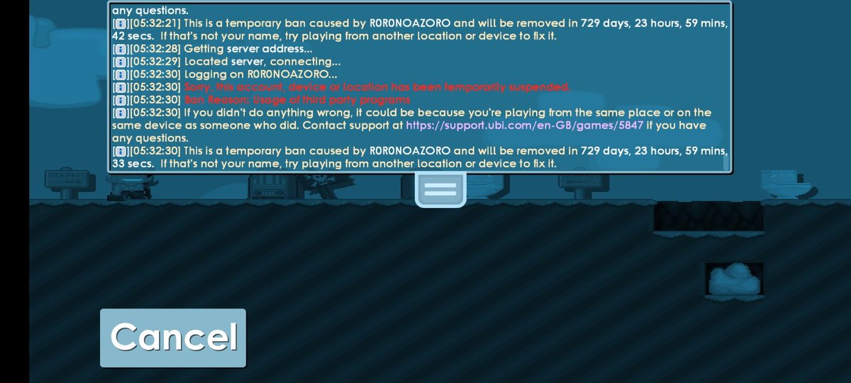 gario_m's tweet photo. @growtopiagame Now you can get banned by entering a full Lgrid farm how nice https://t.co/hDawEwqJno