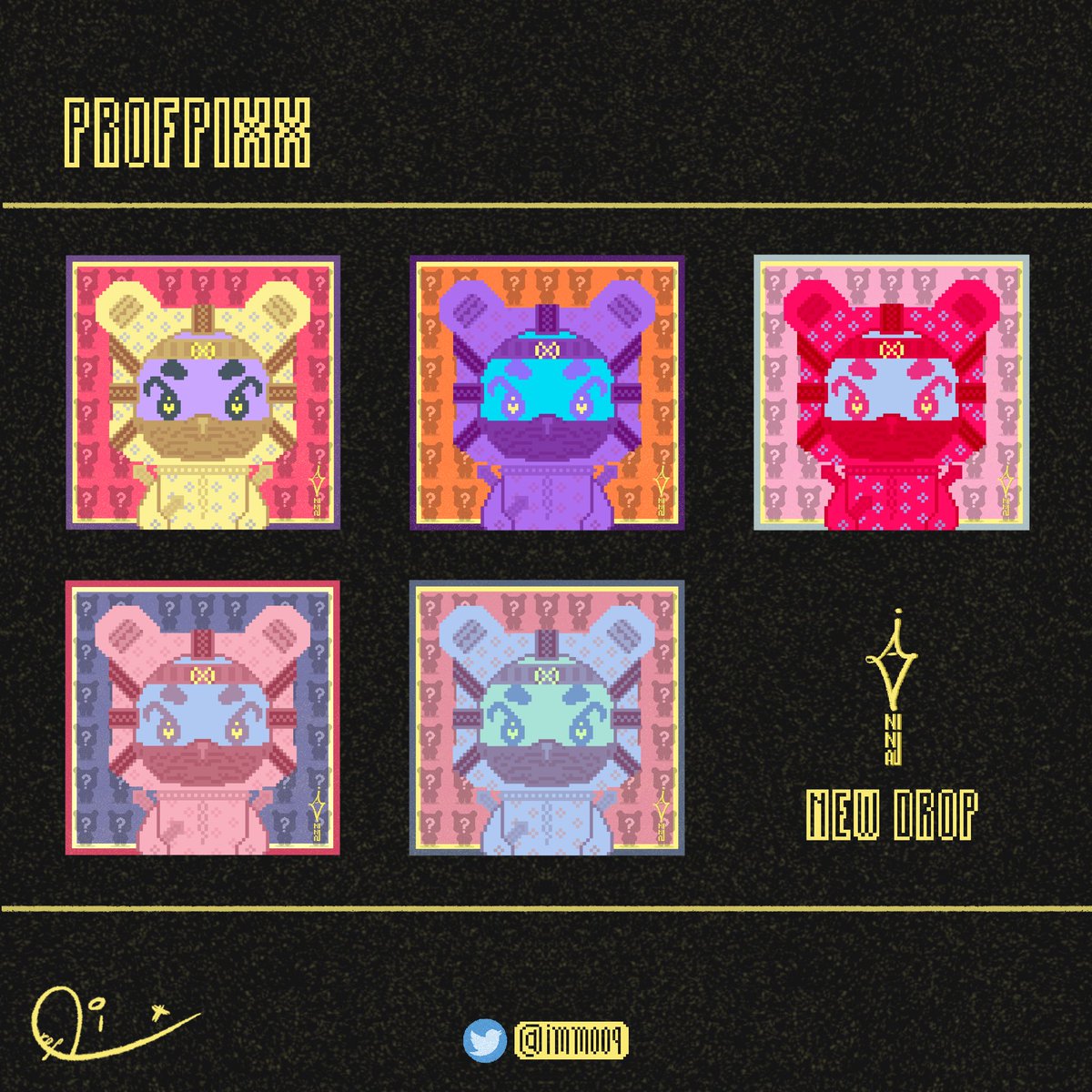 ✨Profpixx ninja new drop on <a href="/ParasHQ/">Paras 🟩🟧</a> ✨
.
.
Today | 18:00
paras.id/immooq.near/cr…
.
.
#NFTThaicommunity #NEARnft #NEARProtocol #Collaboration #NFTCommmunity  #NFTs #NFTTHAILAND #nftcollector #PARASnft