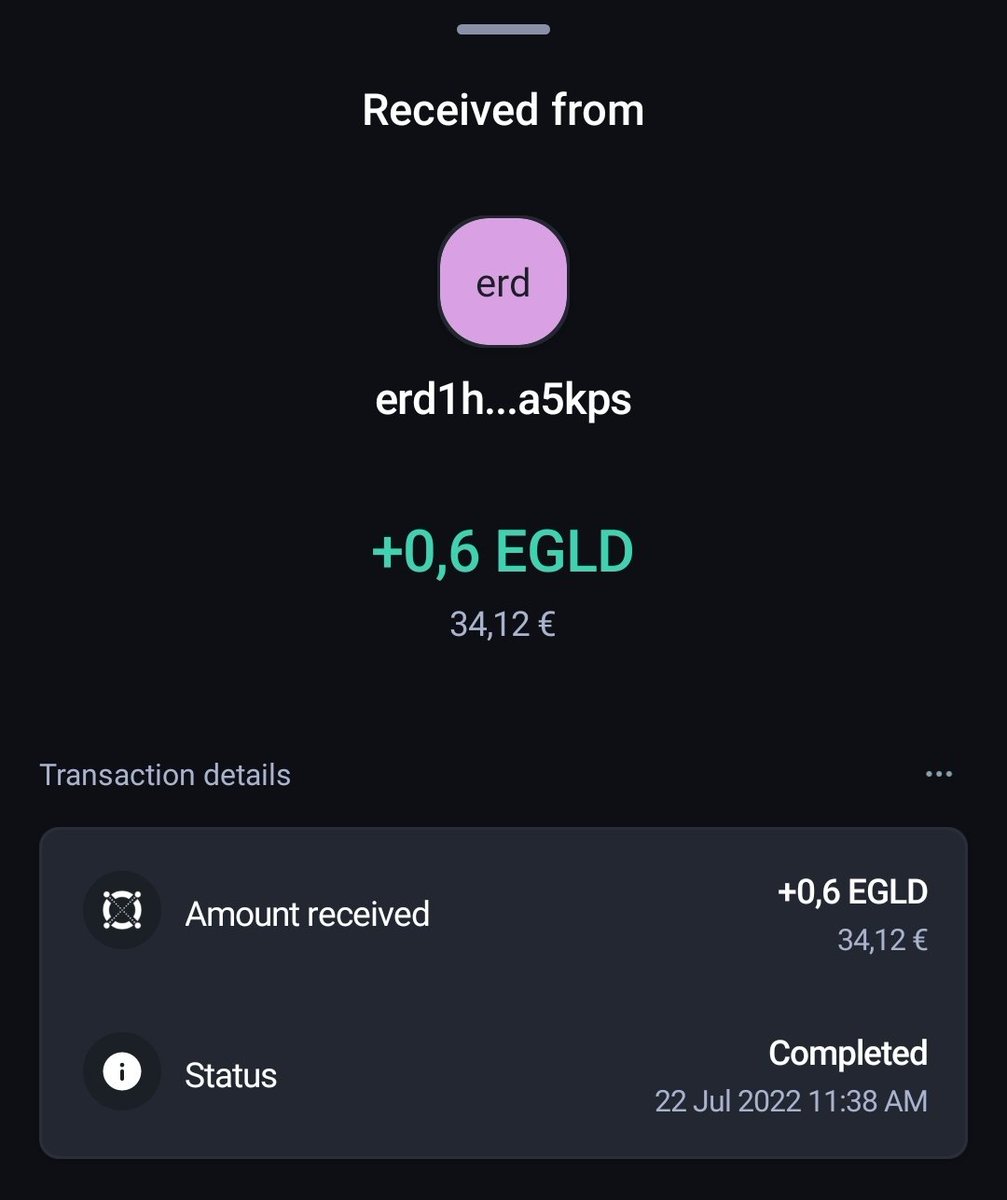 6 NFTs of @ElrondReapers = 0.6 EGLD monthly
And more monthly rewards are coming next month !
What are you waiting to go in ?
#NFT #NFTCommmunity #Crypto #Elrond #ElrondCommunity