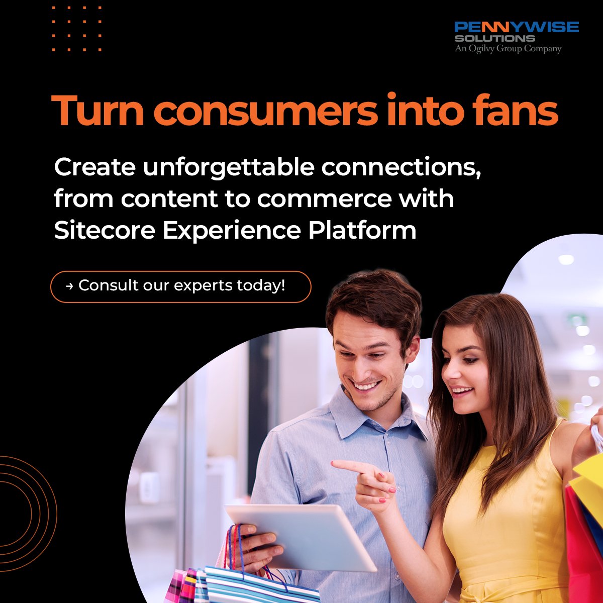 PWSTechDesk's tweet image. Create connections, drive conversions, and foster loyalty. With #SitecoreExperiencePlatform personalize customer experiences and create meaningful connections.

To #Sitecore for your brand, visit bit.ly/3x9B6mN

#PennyWise #DigitalExperience #CustomerExperience #CX