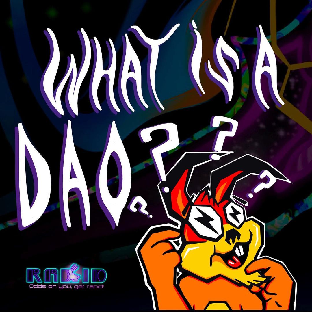 Rabid_DAO's tweet photo. 1/5 

What is a #DAO ? 🤔

The acronym DAO stands for a Decentralized Autonomous Organization, without central leadership as it would be in a traditional company. 💜🤩

#extremesports #defi #DAOs  #eth #ethereum #nft #nfts #nftcommunity #onPolygon https://t.co/1jFTE8WLST