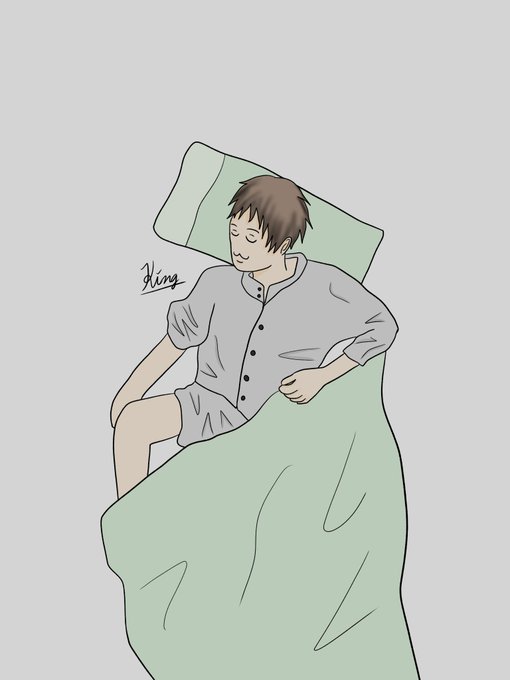 寝相悪いのtwitterイラスト検索結果