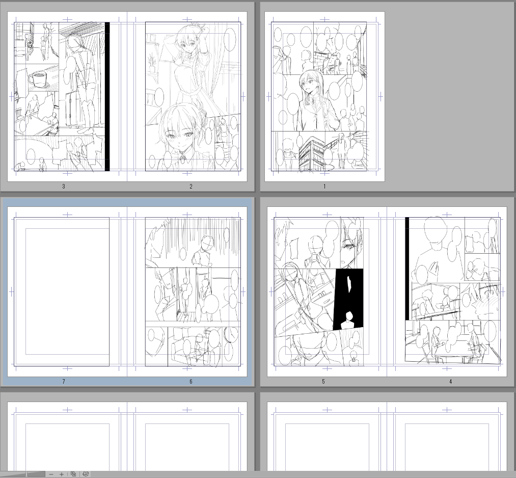 ネーム模写練習
・やっぱり首と肩回りに違和感。またポーズ模写をやった方がいいかも
・コマのメリハリ意識

明日もネーム模写練習 