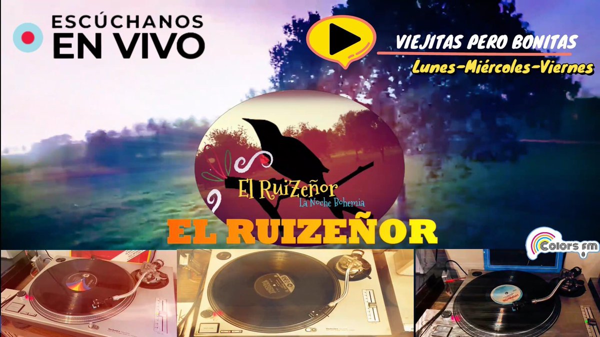 OficialColorsFM's tweet photo. EN VIVO CLICK AQUI 👇🏼👇🏼👇🏼👇🏼👇🏼 RADIO 
📻 https://t.co/B5FFuOnvrY 
Hoy VIERNES 🔴8:00AM🔴 (Tiempo Pacífico) no te pierdas la Música de Ayer y Hoy #ELRUIZEÑOR @JoseRuiz_1 Escúchalo todos los Lunes - Miércoles y Viernes   #RadioEnVivo #radioonline #Streaming ¡VIEJITAS PERO BONITAS! https://t.co/61zu9EOzI9